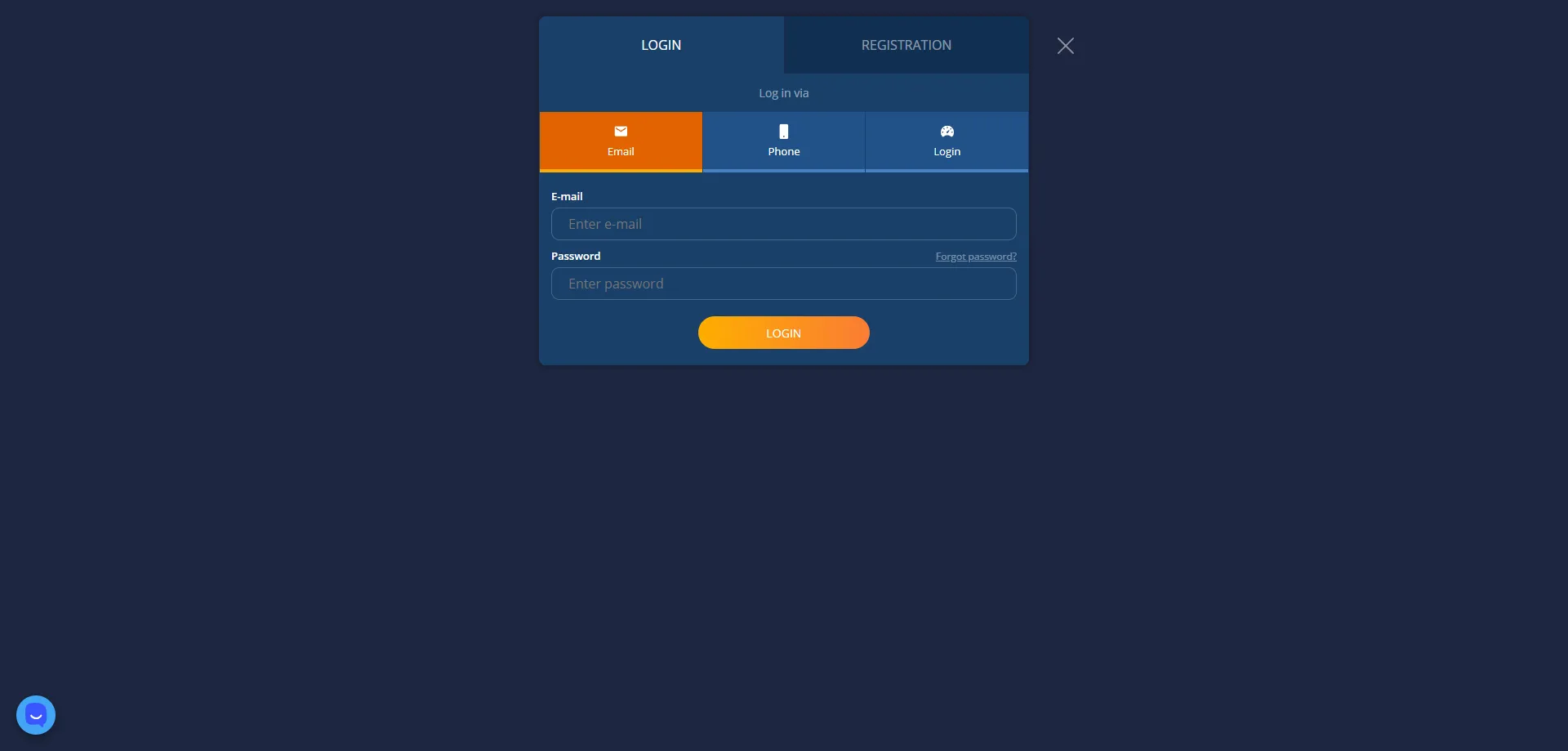 Nano Casino página de inicio de sesión y registro en Chile